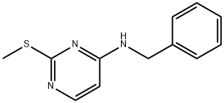 BENZYL-(2-METHYLSULFANYL-PYRIMIDIN-4-YL)-AMINE Structural