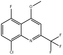 8-chloro-5-fluoro-4-methoxy-2-(trifluoromethyl)quinoline