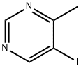 5-Iodo-4-methylpyrimidine Structural