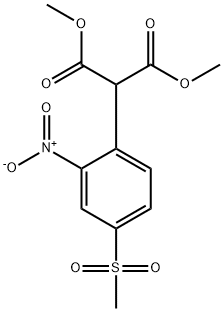 Dimethyl 2-(4-(methylsulfonyl)-2-nitrophenyl)malonate