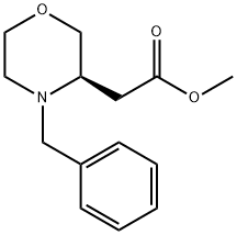 (R)-(4-BENZYL-MORPHOLIN-3-YL)-ACETIC ACID METHYL ESTER,(R)-(4-Benzyl-morpholin-3-yl)-acetic acid methyl