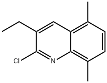 2-CHLORO-5,8-DIMETHYL-3-ETHYLQUINOLINE