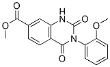 METHYL 3-(2-METHOXYPHENYL)-2,4-DIOXO-1,2,3,4-TETRAHYDROQUINAZOLINE-7-CARBOXYLATE Structural