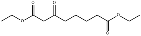 Octanedioic acid, 3-oxo-, 1,8-diethyl ester Structural