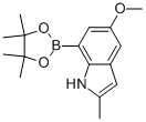 5-METHOXY-2-METHYL-7-(4,4,5,5-TETRAMETHYL-1,3,2-DIOXABOROLAN-2-YL)-1H-INDOLE