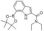 N,N-DIETHYL-7-(4,4,5,5-TETRAMETHYL-1,3,2-DIOXABOROLAN-2-YL)-1H-INDOLE-2-CARBOXAMIDE