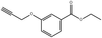 Ethyl 3-prop-2-ynoxybenzoate Structural