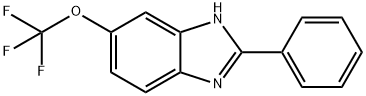 1H-BENZIMIDAZOLE, 2-PHENYL-6-(TRIFLUOROMETHOXY)-