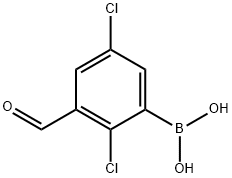 (2,5-DICHLORO-3-FORMYLPHENYL)BORONIC ACID