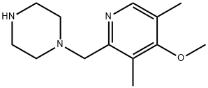 1-[(4-methoxy-3,5-dimethylpyridin-2-yl)methyl]piperazine