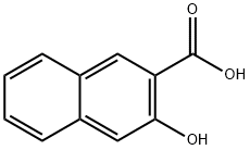 3-Hydroxy-2-naphthoic acid Structural
