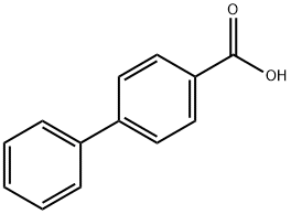 4-Biphenylcarboxylic acid Structural Picture