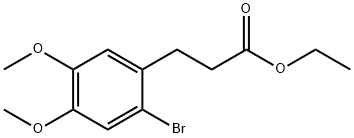 3-(2-BROMO-4,5-DIMETHOXY-PHENYL)-PROPIONIC ACID ETHYL ESTER