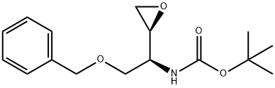 ERYTHRO-N-BOC-O-BENZYL-L-SERINE EPOXIDE Structural