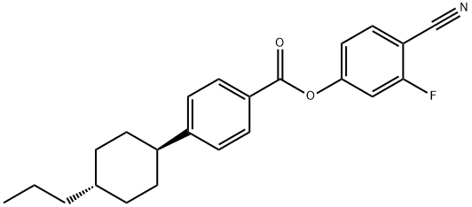 3-Fluoro-4-cyanophenyl trans-4-(4-n-propylcyclohexyl)-benzoate