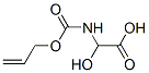 Acetic  acid,  hydroxy[[(2-propenyloxy)carbonyl]amino]-  (9CI) Structural
