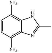 Benzimidazole, 4,7-diamino-2-methyl- (7CI) Structural