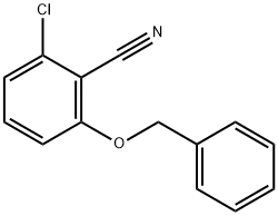 2-chloro-6-benzyloxybenzonitrile Structural