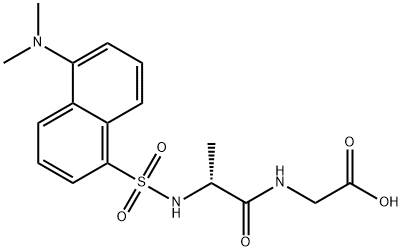 DANSYL-D-ALA-GLY Structural