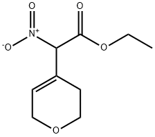 ethyl 2-(3,6-dihydro-2H-pyran-4-yl)-2-nitroacetate Structural