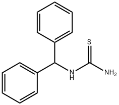 1-BENZHYDRYL-2-THIOUREA Structural