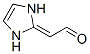 Acetaldehyde,  2-(1,3-dihydro-2H-imidazol-2-ylidene)- Structural