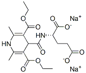 3,5-PYRIDINEDICARBOXYLIC ACID, 4-[[[(1S)-1,3-DICARBOXYPROPYL]AMINO]CARBONYL]-1,4-DIHYDRO-2,6-DIMETHYL-, 3,5-DIETHYL ESTER, DISODIUM SALT