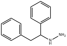 (1,2-DIPHENYL-ETHYL)-HYDRAZINE Structural