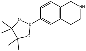 1,2,3,4-TETRAHYDRO-6-(4,4,5,5-TETRAMETHYL-1,3,2-DIOXABOROLAN-2-YL)-ISOQUINOLINE