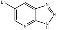 3H-TRIAZOLO[4,5-B]PYRIDINE, 6-BROMO- Structural