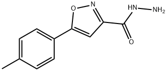 5-P-TOLYLISOXAZOLE-3-CARBOHYDRAZIDE Structural