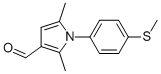 2,5-DIMETHYL-1-[4-(METHYLTHIO)PHENYL]-1H-PYRROLE-3-CARBALDEHYDE