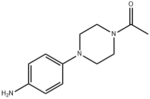 1-[4-(4-AMINO-PHENYL)-PIPERAZIN-1-YL]-ETHANONE Structural