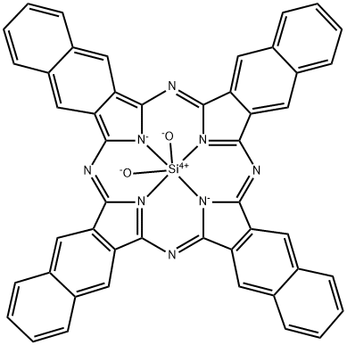 SILICON 2 3-NAPHTHALOCYANINE DIHYDROXIDE Structural