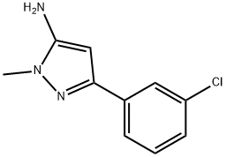 5-(3-CHLORO-PHENYL)-2-METHYL-2H-PYRAZOL-3-YLAMINE