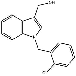 [1-(2-CHLORO-BENZYL)-1H-INDOL-3-YL]-METHANOL Structural