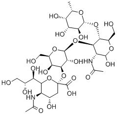 SIALYL LEWIS A, SODIUM SALT Structural