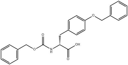 Z-D-TYR(BZL)-OH Structural