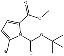 1H-Pyrrole-1,2-dicarboxylic acid, 5-bromo-, 1-(1,1-dimethylethyl) 2-methyl ester