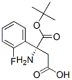 Boc-(R)-3-Amino-3-(2-fluoro-phenyl)-propionic acid Structural