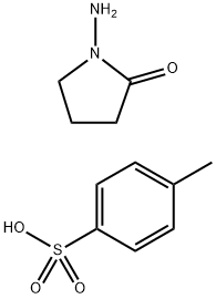 1-(AMino)-2-pyrollidinone p-toluenesulfonate Structural