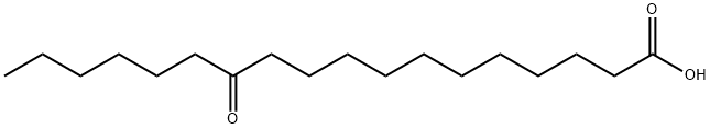 12-oxooctadecanoic acid Structural