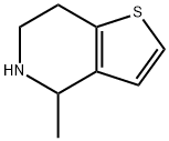 4-METHYL-4,5,6,7-TETRAHYDROTHIENO[3,2-C]PYRIDINE Structural