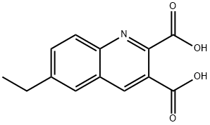 6-ETHYLQUINOLINE-2,3-DICARBOXYLIC ACID