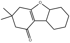 3,3-DIMETHYL-1,2,3,4,5A,6,7,8,9,9A-DECAHYDRODIBENZO[B,D]FURAN-1-ONE Structural