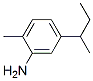 o-Toluidine,  5-sec-butyl-  (7CI) Structural