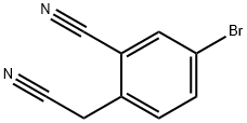 4-BROMO-2-CYANOBENZENEACETONITRILE Structural