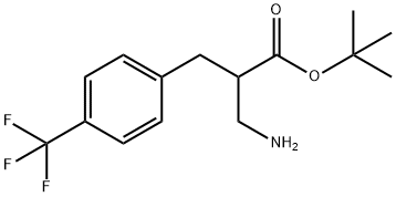 TERT-BUTYL 2-(AMINOMETHYL)-3-(4-(TRIFLUOROMETHYL)PHENYL)PROPANOATE
