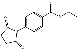 ETHYL 4-(2,5-DIOXOTETRAHYDRO-1H-PYRROL-1-YL)BENZOATE Structural