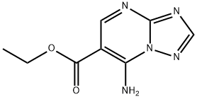 ETHYL 7-AMINO[1,2,4]TRIAZOLO[1,5-A]PYRIMIDINE-6-CARBOXYLATE Structural